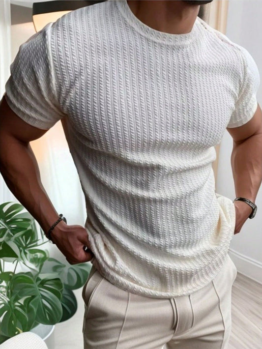 Bright White Casual T-Shirt