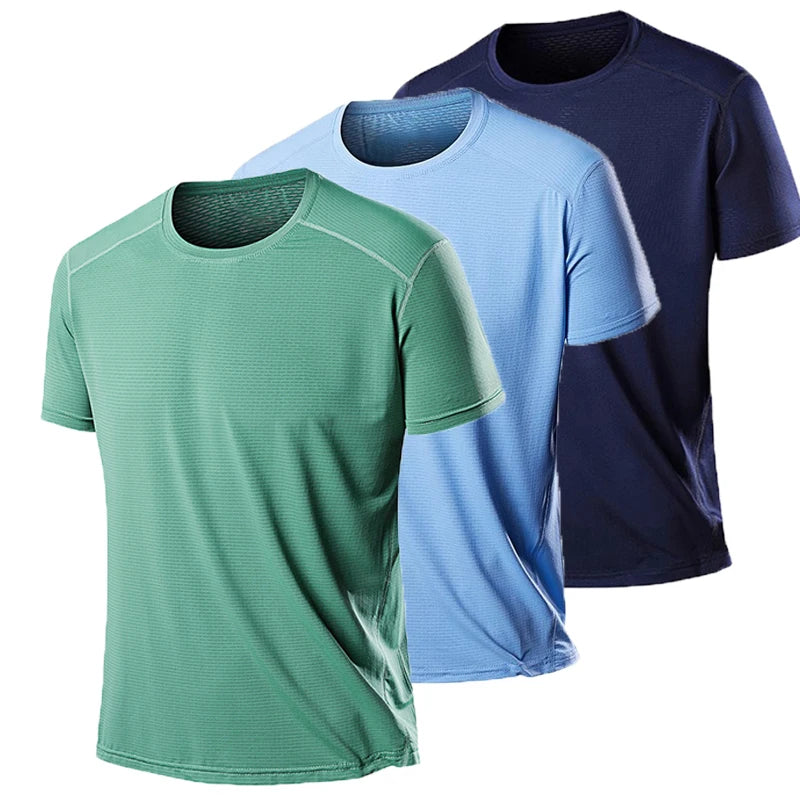 Men's Quick Dry Clothing Running Summer Sport T-Shirts