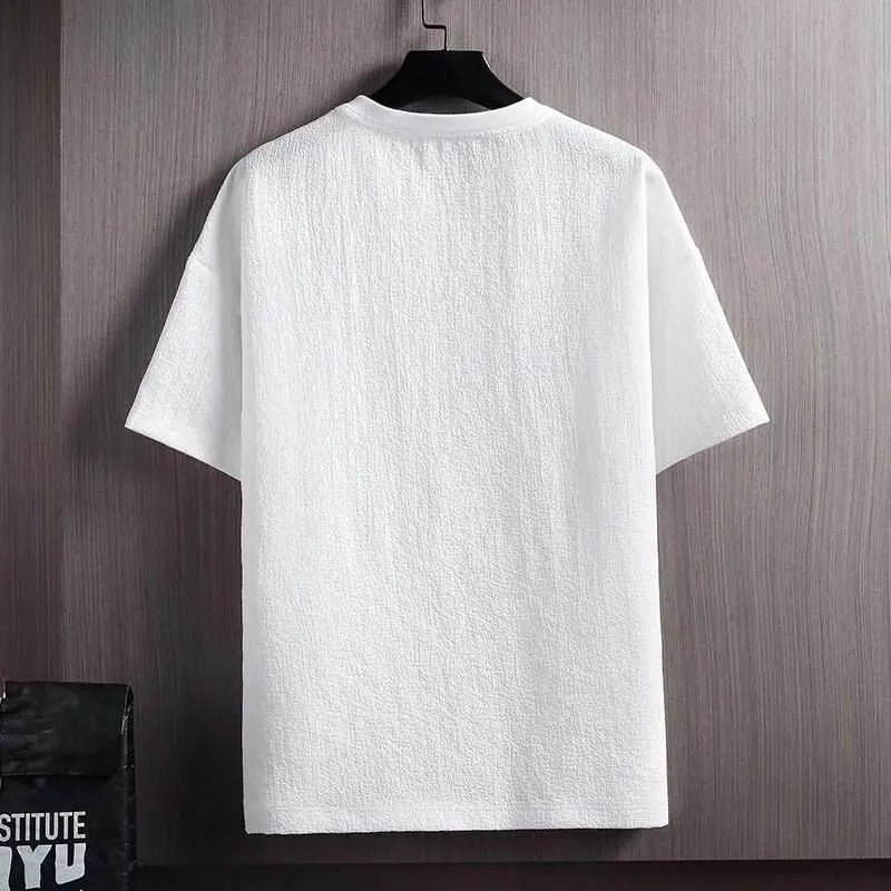 Men's Casual Short-Sleeved Summer Half-Sleeved Loose Fashion T-Shirt