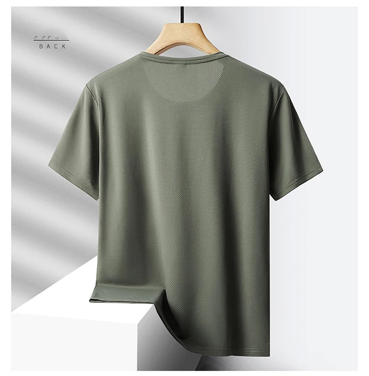 Quick Dry Sport Fashion Men'S 2024 Short Sleeves T Shirt