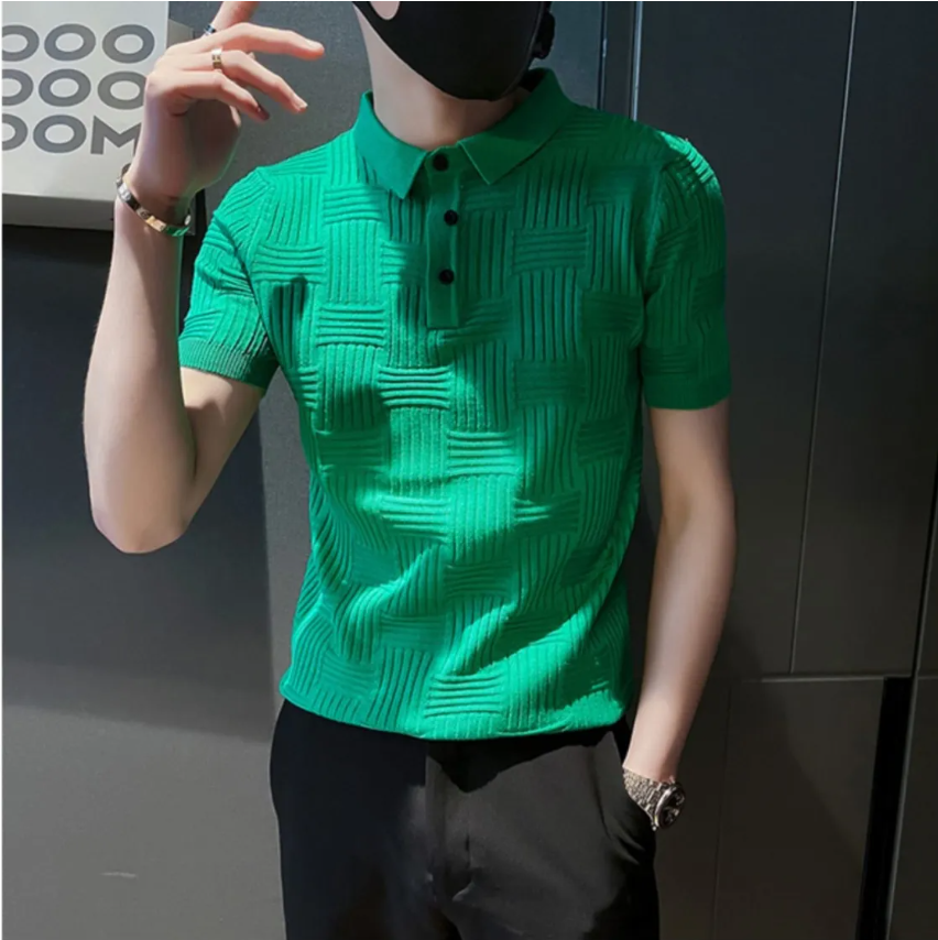 Vivid Green Smooth Polo T-Shirt