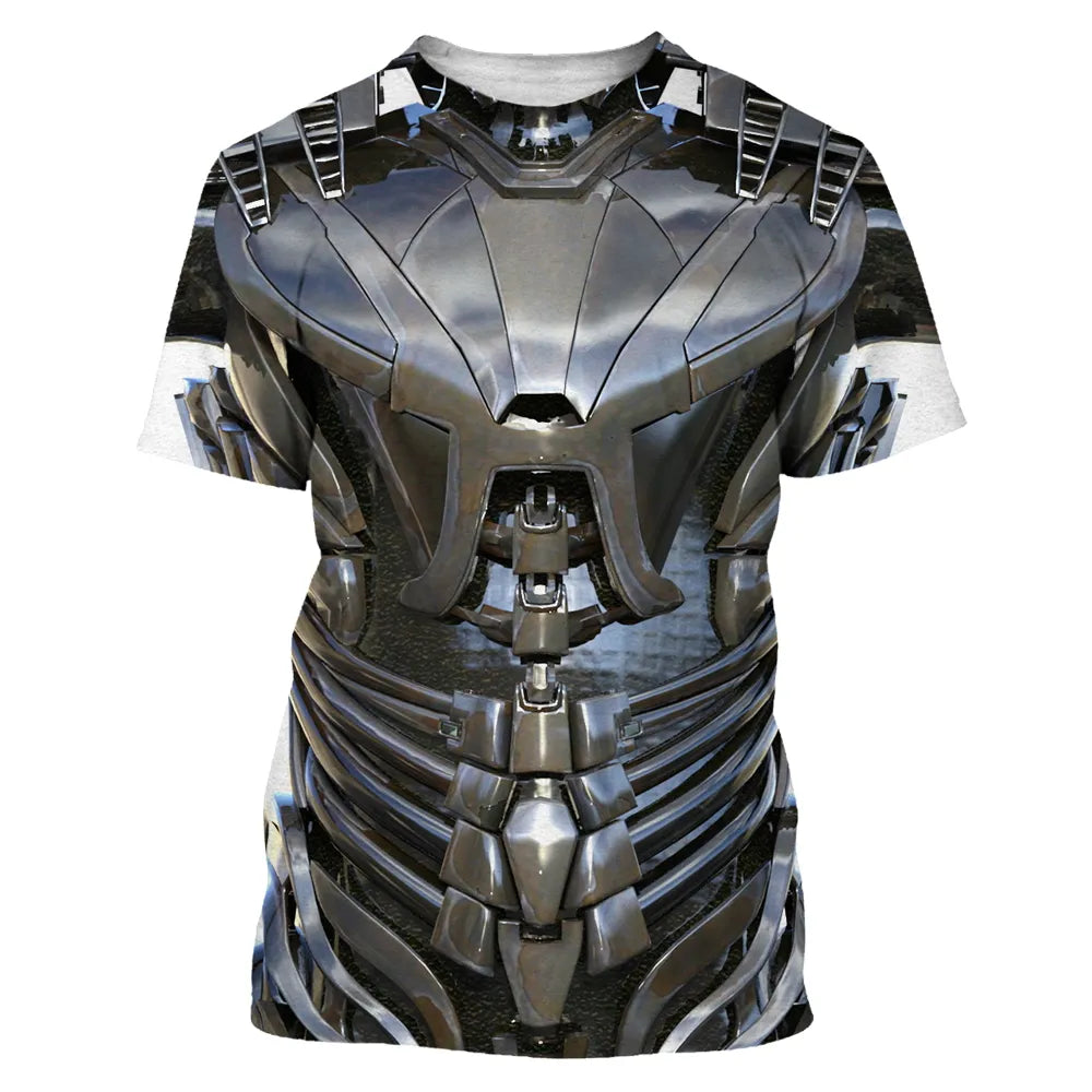 3D T Shirt For Men Hip Hop O-neck Short Sleeve