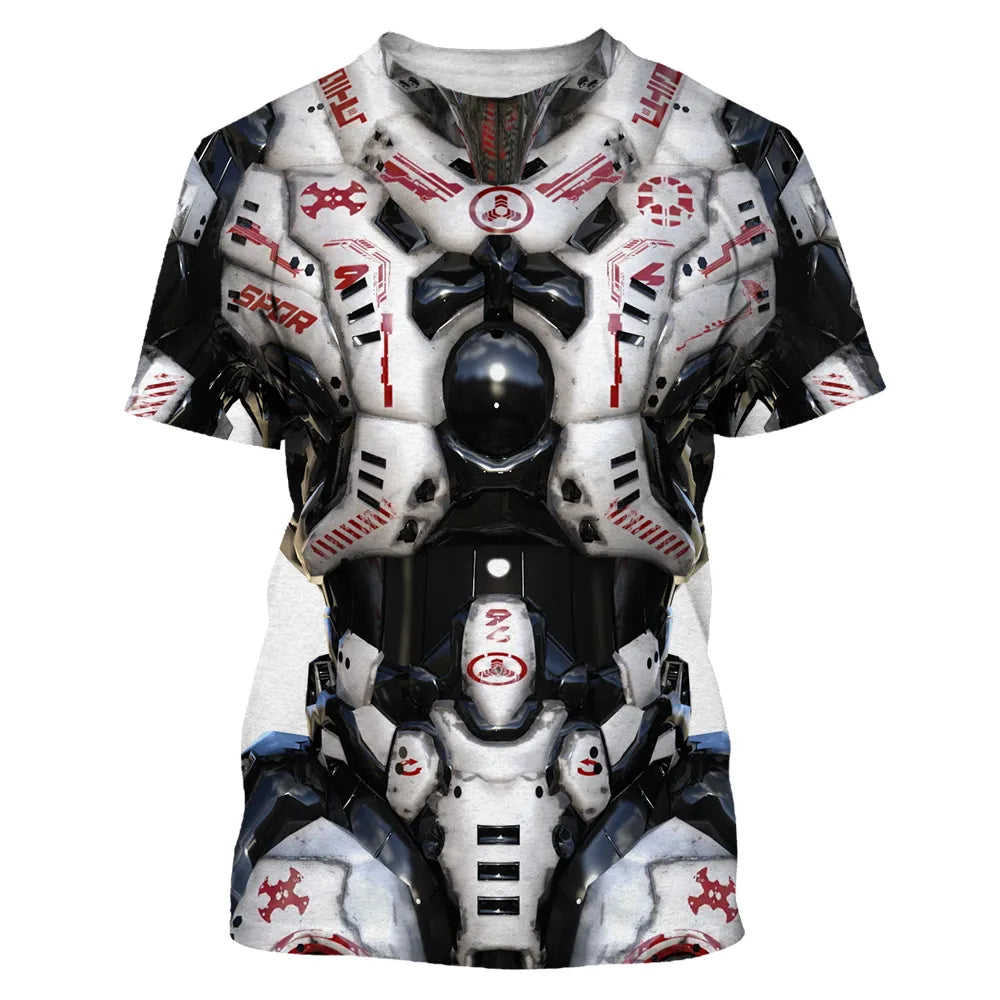 3D T Shirt For Men Hip Hop O-neck Short Sleeve