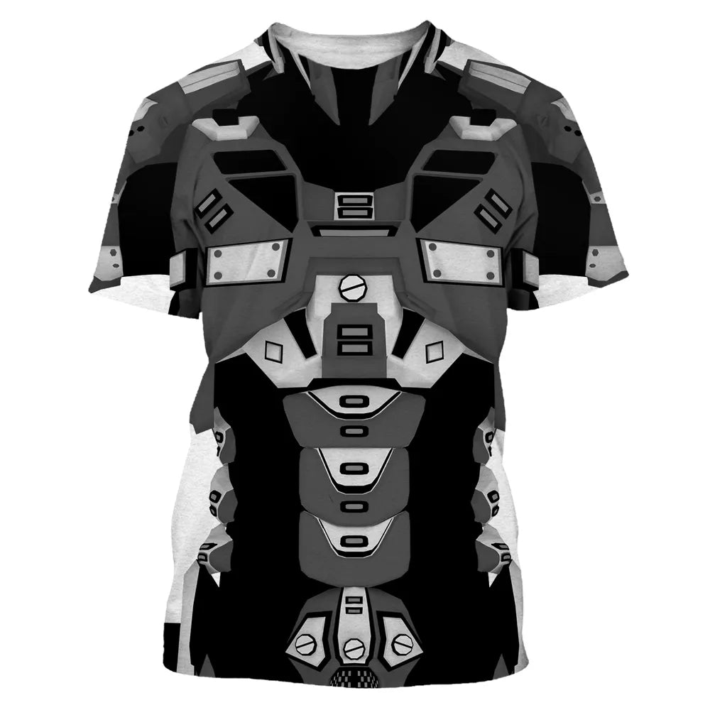 3D T Shirt For Men Hip Hop O-neck Short Sleeve