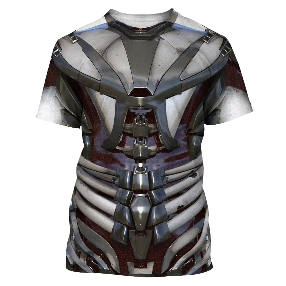 3D T Shirt For Men Hip Hop O-neck Short Sleeve