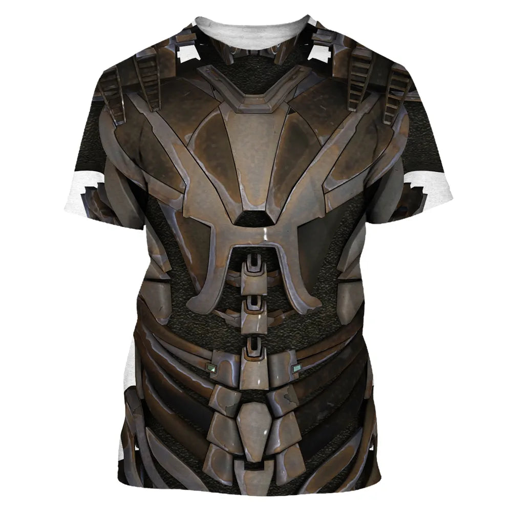 3D T Shirt For Men Hip Hop O-neck Short Sleeve